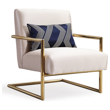 Tov Furniture Tov Furniture Elle Beige Linen Chair TOV-S6103